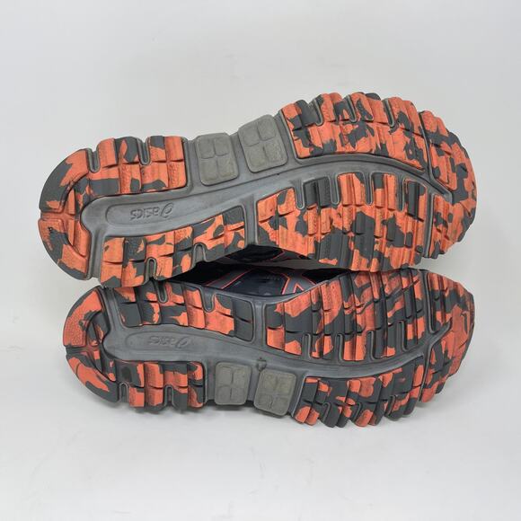 Asics Gel Scram 3 Trail Run Shoes Womens 9 1/2 Gray Orange 82#4=K.6.7 - Picture 11 of 12